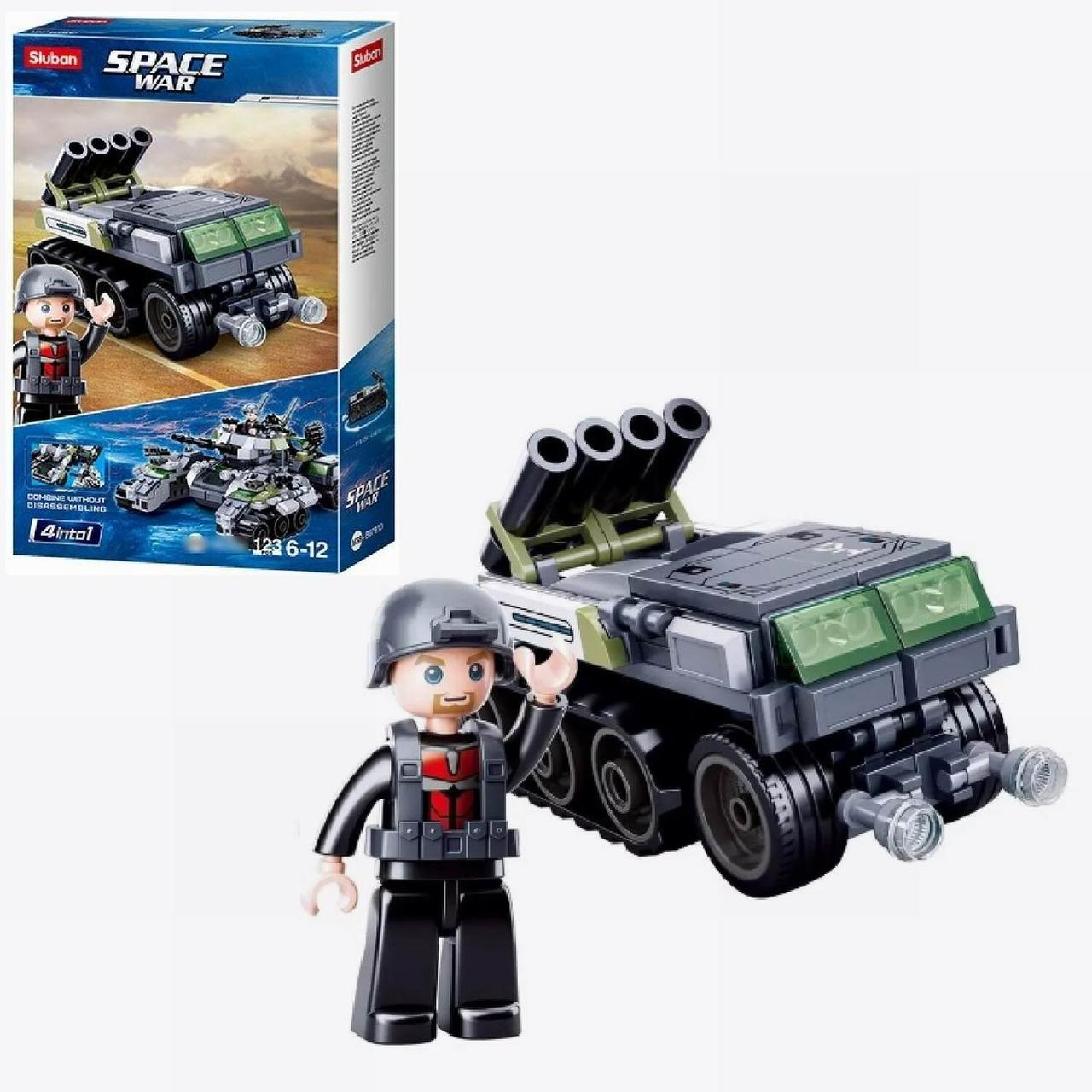 Конструктор SLUBAN M38-B0793D "Space War": військ.трансп