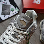 Чоловічі кросівки New Balance 2002R Protection Pack 'Rain Cloud'  замша весна-осінь. Живе фото, фото 6