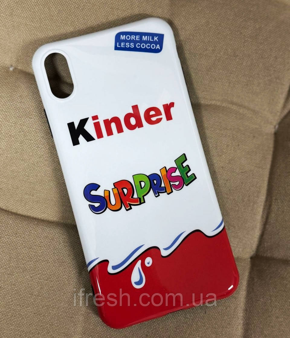 Чохол Kinder Surprise для iPhone XS Max, силіконовий