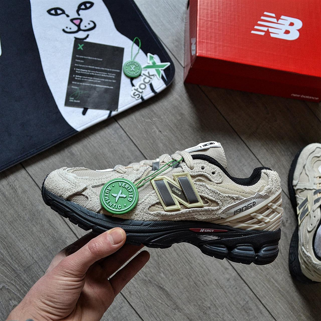 Чоловічі кросівки New Balance 1906D Protection Pack Turtledove весна-осінь замшеві повсякденні 41-44р бежеві, фото 1