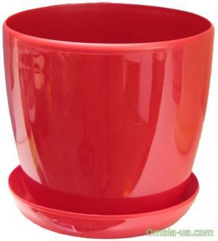 Глянець 11см червоний з підставкою, фото 1