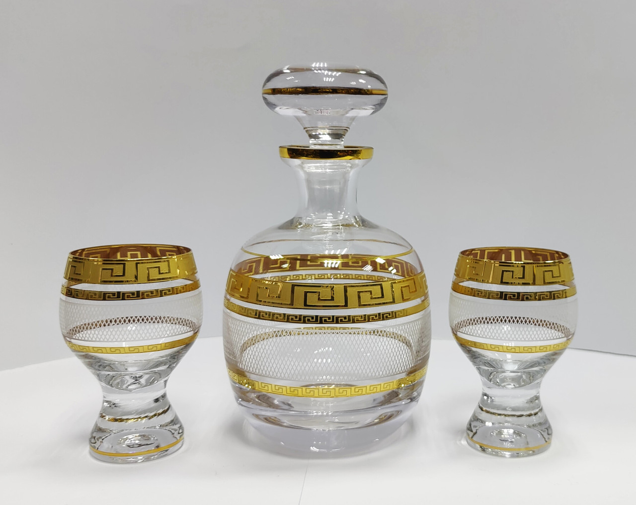 Набір для коньяку Bohemia Crystal gold 6+1 40159/230G