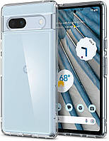 Чохол Spigen для Google Pixel 7a - Ultra Hybrid, Crystal Clear (ACS05817)