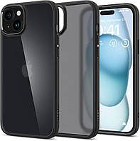 Чохол Spigen для iPhone 15 - Ultra Hybrid, Frost Black (ACS06797)