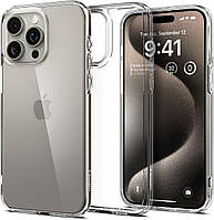 Чохол Spigen для iPhone 15 Pro - Ultra Hybrid, Crystal Clear (ACS06707)