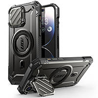 Чохол Supcase для iPhone 15 Pro - Unicorn Beetle XT Mag, MagSafe, Black