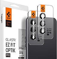 Захисне скло Spigen для камери Galaxy S23 FE - EZ Fit Optik Pro (2шт), Black (AGL06987)