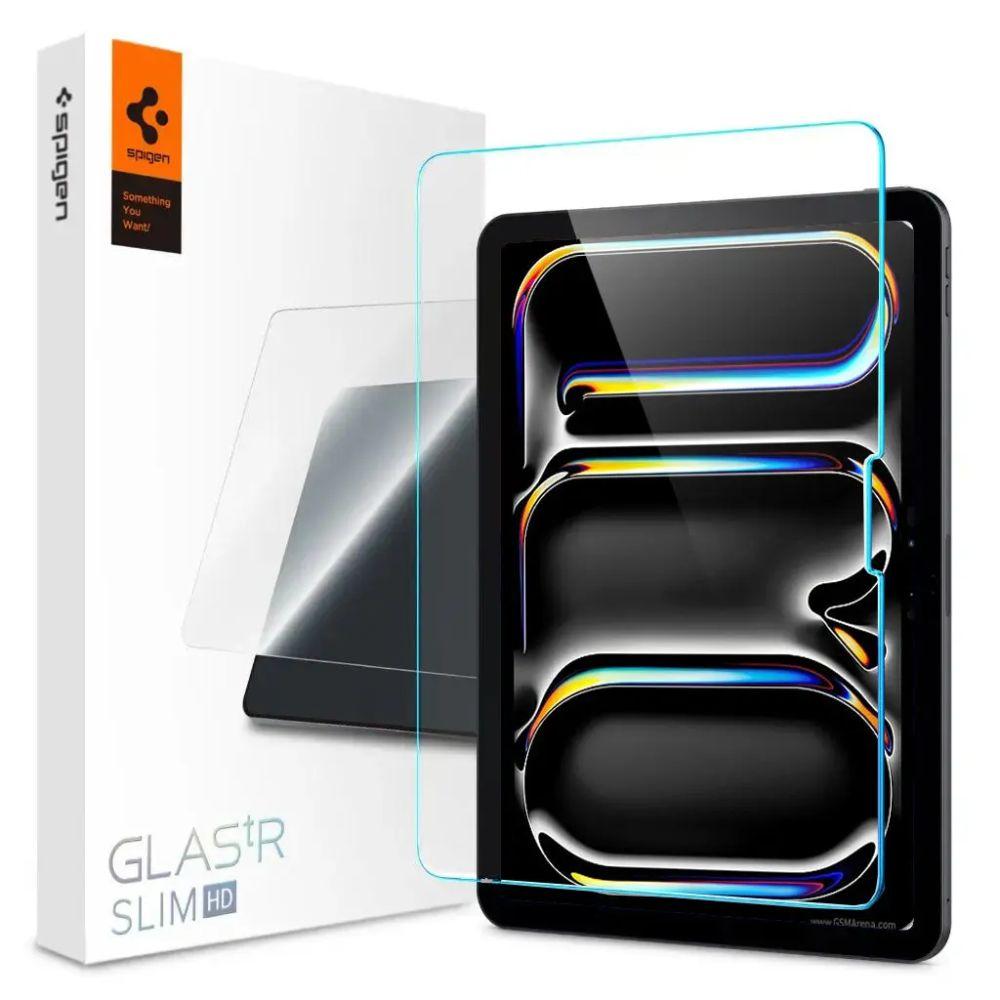 Захисне скло Spigen для iPad Pro 11 '' (2024) - GLAS.tR Slim, Clear (AGL07787)