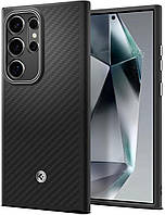 Чохол Spigen для Samsung Galaxy S24 Ultra -  Enzo Aramid, Matte Black (ACS07289)
