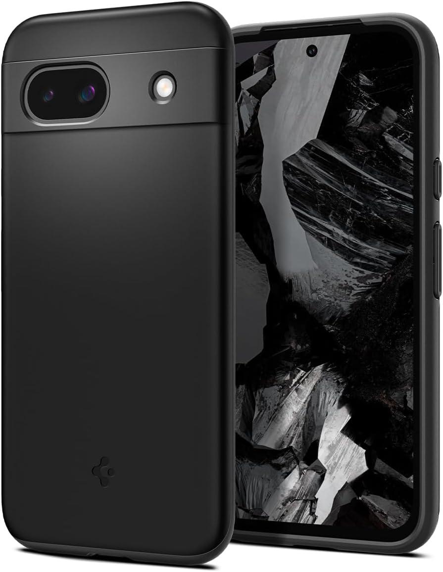 Чохол Spigen для Pixel 8a - Thin Fit, Black (ACS07256), фото 1
