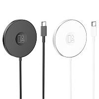 Бездротовий зарядний пристрій Hoco CW41 Delight 3-in-1 15W, White (777089)