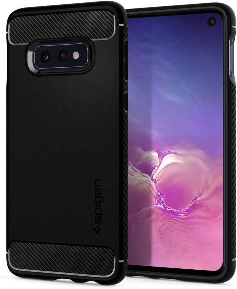 Чохол Spigen для Samsung Galaxy S10e - Rugged Armor, Matte Black (609CS25837)