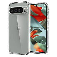 Чохол Spigen для Pixel 9 Pro XL - Ultra Hybrid, Crystal Clear (ACS07721)