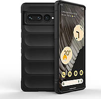 Протиударний чохол Ribber для Google Pixel 7 Pro, Silicon Cover, чорний