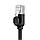 Кабель для інтернету Baseus High Speed Six RJ45 Gigabit network (1m), Black (PCWL-B01), фото 3