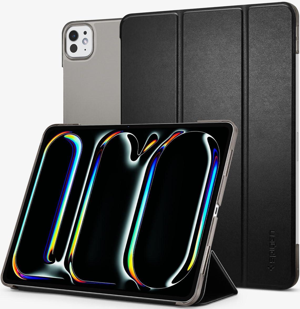 Чохол Spigen для iPad Pro 11'' (2024) - Smart Fold, Black (ACS07025), фото 1
