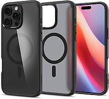 Чохол Spigen для iPhone 16 Pro - Ultra Hybrid MagFit, Frost Black (ACS08134)