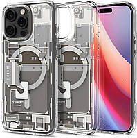 Чохол Spigen для iPhone 16 Pro - Ultra Hybrid Zero One MagFit, Natural Titanium (ACS08137)