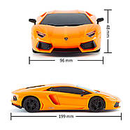 Автомобіль на радіокеруванні LAMBORGHINI AVENTADOR LP 700-4 KS DRIVE 124GLBO світяться фари, фото 5