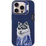 TPU+PC чохол Friends для Apple iPhone 16 Pro (6.3") Blue Wolf, фото 3