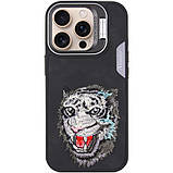 TPU+PC чохол Friends для Apple iPhone 15 Pro Max (6.7") Black Tiger, фото 3