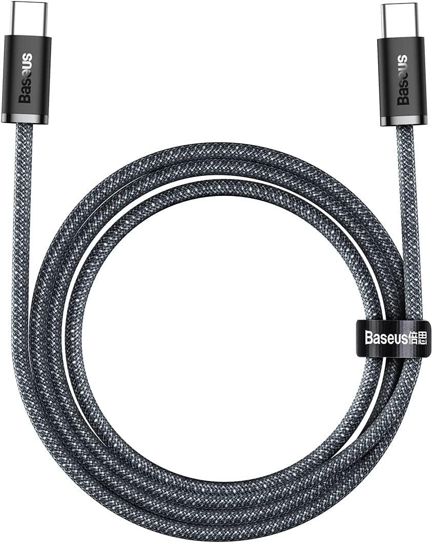 Кабель Baseus Dynamic Series Fast Charging Data Cable Type-C to Type-C 100W 2m, Gray (CALD000316)