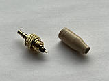 Роз'єм 3.5mm мініджек (з замком) lock з різзю, гайка для Sennheiser ME2, ME3, Sony, фото 5