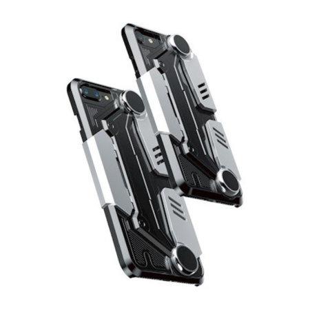 Чохол Baseus Gamer Gamepad Case (with bracket) для iPhone 7 / 8 Plus, Black + Silver (WIAPGM-B0S)
