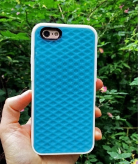 Силіконовий чохол для iPhone 6S/6 - Vans Підошва, Ментоловий
