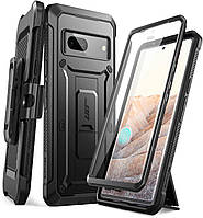 Чохол и скло Supcase для Google Pixel 7 - Unicorn Beetle Pro, Black (843439118478)