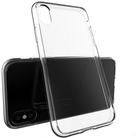 Силіконовий тонкий чохол для iPhone XS/X - Прозорий