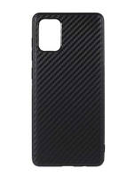 Силіконовий чохол для Samsung Galaxy A72 4G - Carbon Fiber, Чорний
