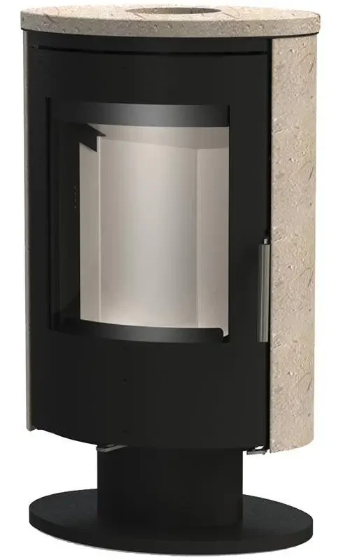 Камин на ножке Ember kamin E16 Kalkstein (камень)., фото 1