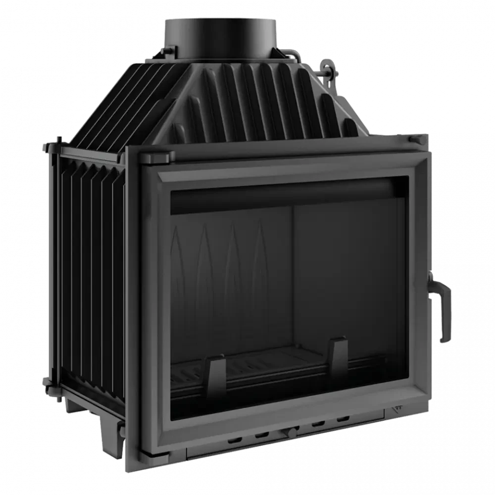 Камінна топка на дровах до 120 м² Kratki MAJA 12. Сучасне опалення з чавуну 12 кВт, фото 1