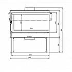 Чавунна піч камін KFD STO M 14 L/R, фото 5