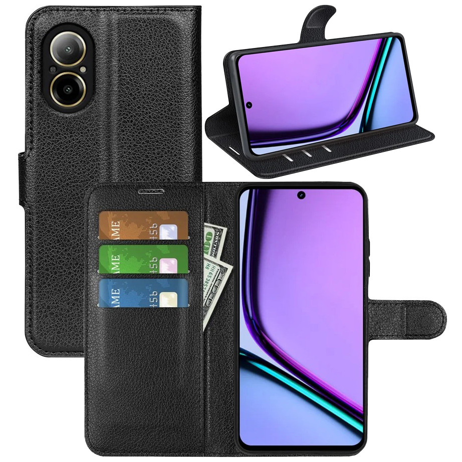 Чохол-книжка Litchie Wallet для Realme C67 4G Black