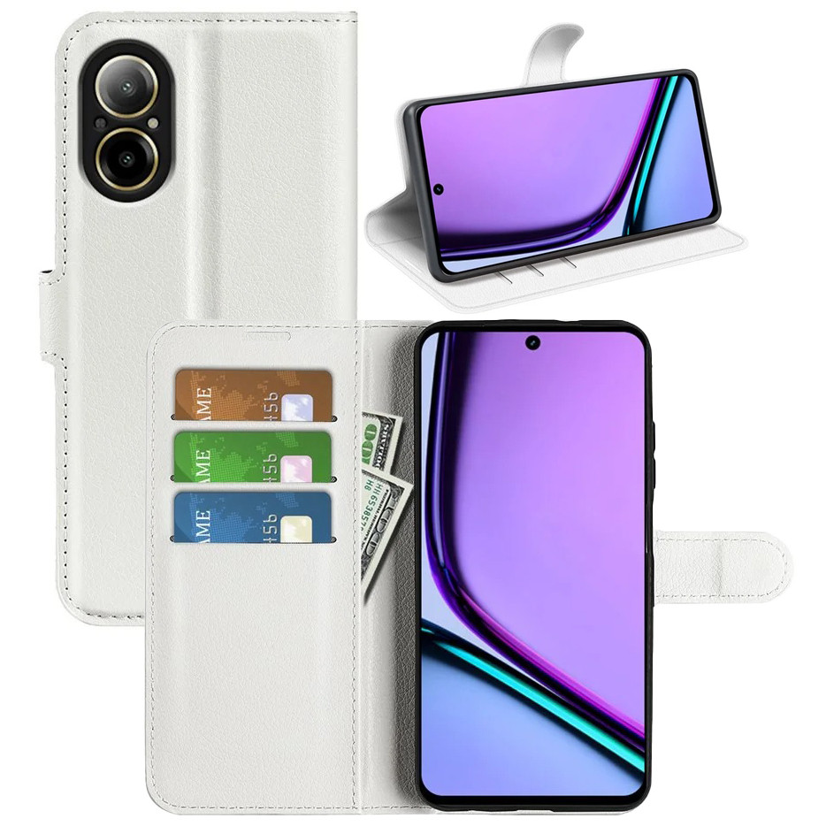 Чохол-книжка Litchie Wallet для Realme C67 4G White