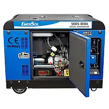 Генератор дизельний EnerSol SKDS-8EBA, фото 3