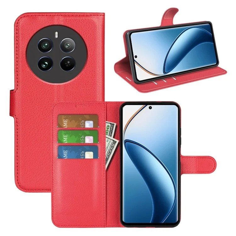 Чохол-книжка Litchie Wallet для Realme 12 4G / 12 Plus 5G Red