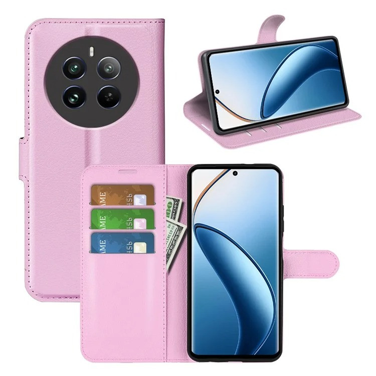 Чохол-книжка Litchie Wallet для Realme 12 4G / 12 Plus 5G Light Pink