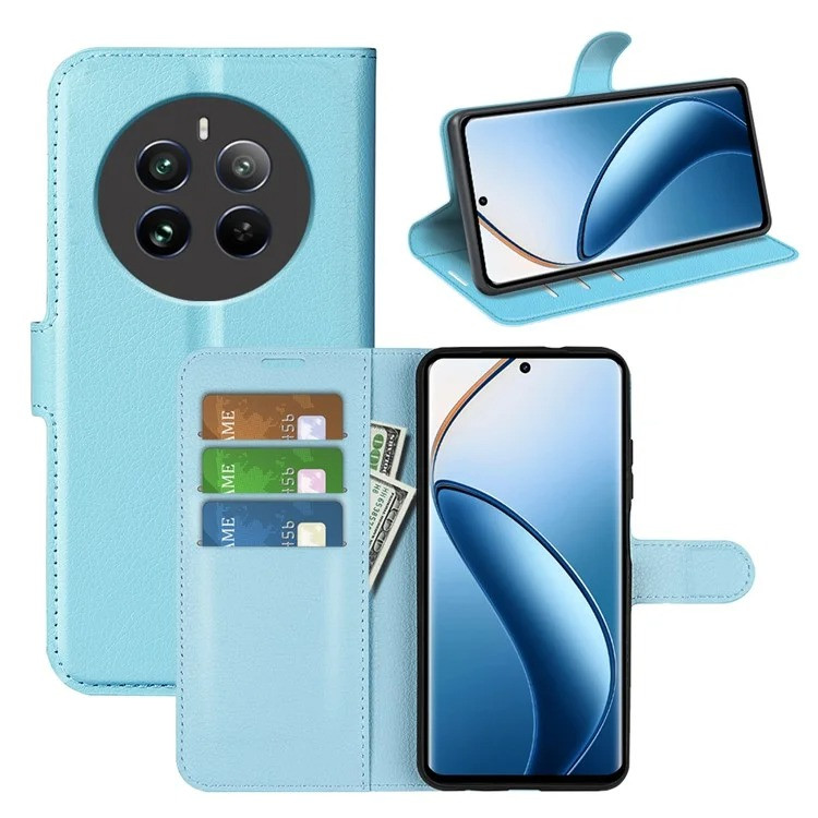 Чохол-книжка Litchie Wallet для Realme 12 4G / 12 Plus 5G Light Blue