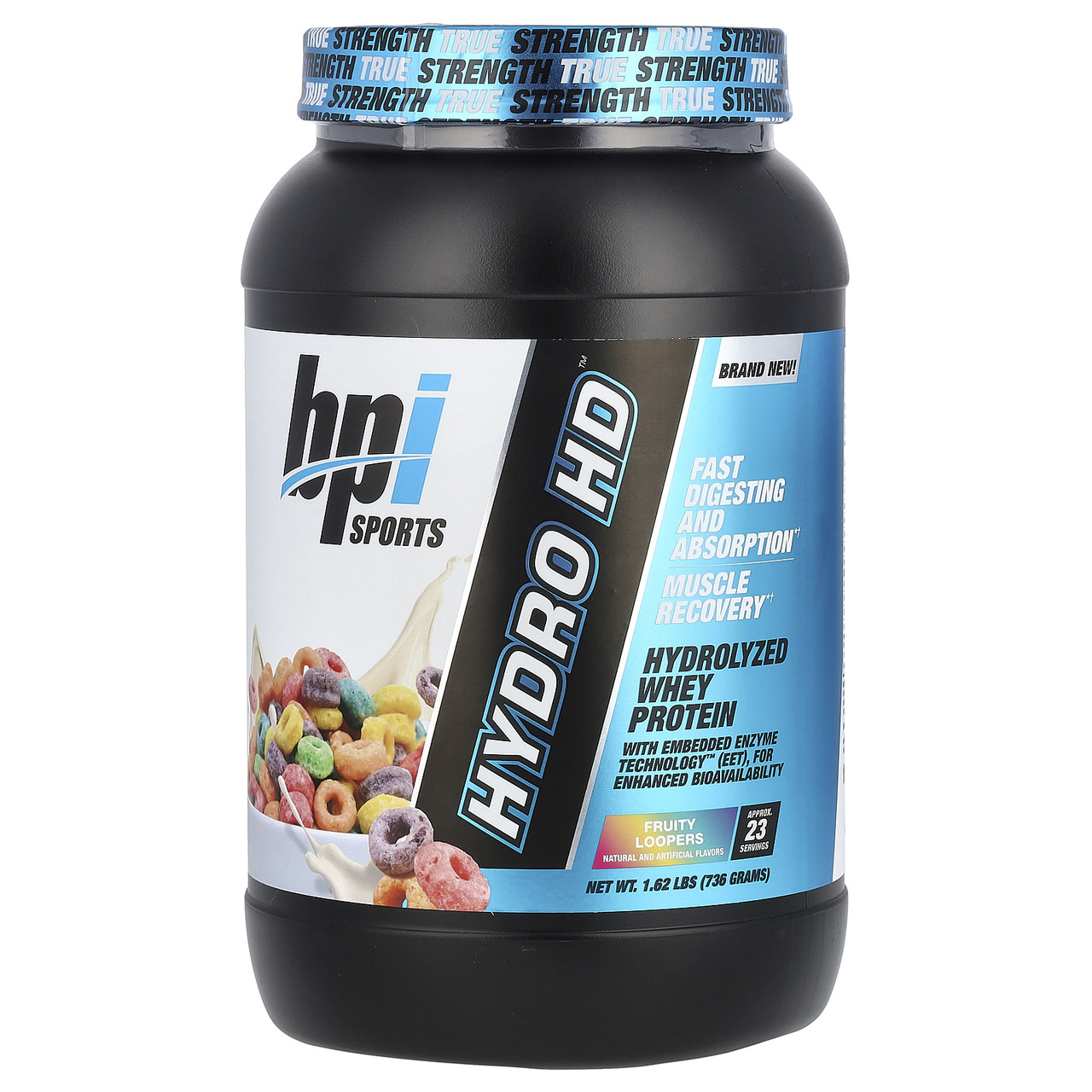 BPI Sports, Hydro HDTM, гідролізований сироватковий протеїн, фруктовий коктейль, 736 г (1,62 фунти), Київ