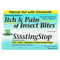 Boericke & Tafel, SsstingStop, гель для місцевого застосування з цитронелою, 28 г (1 унція) оригінал