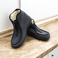 Черевики з тканини утеплені 44р 29см, чоловічі черевики, чоловічі робочі черевики