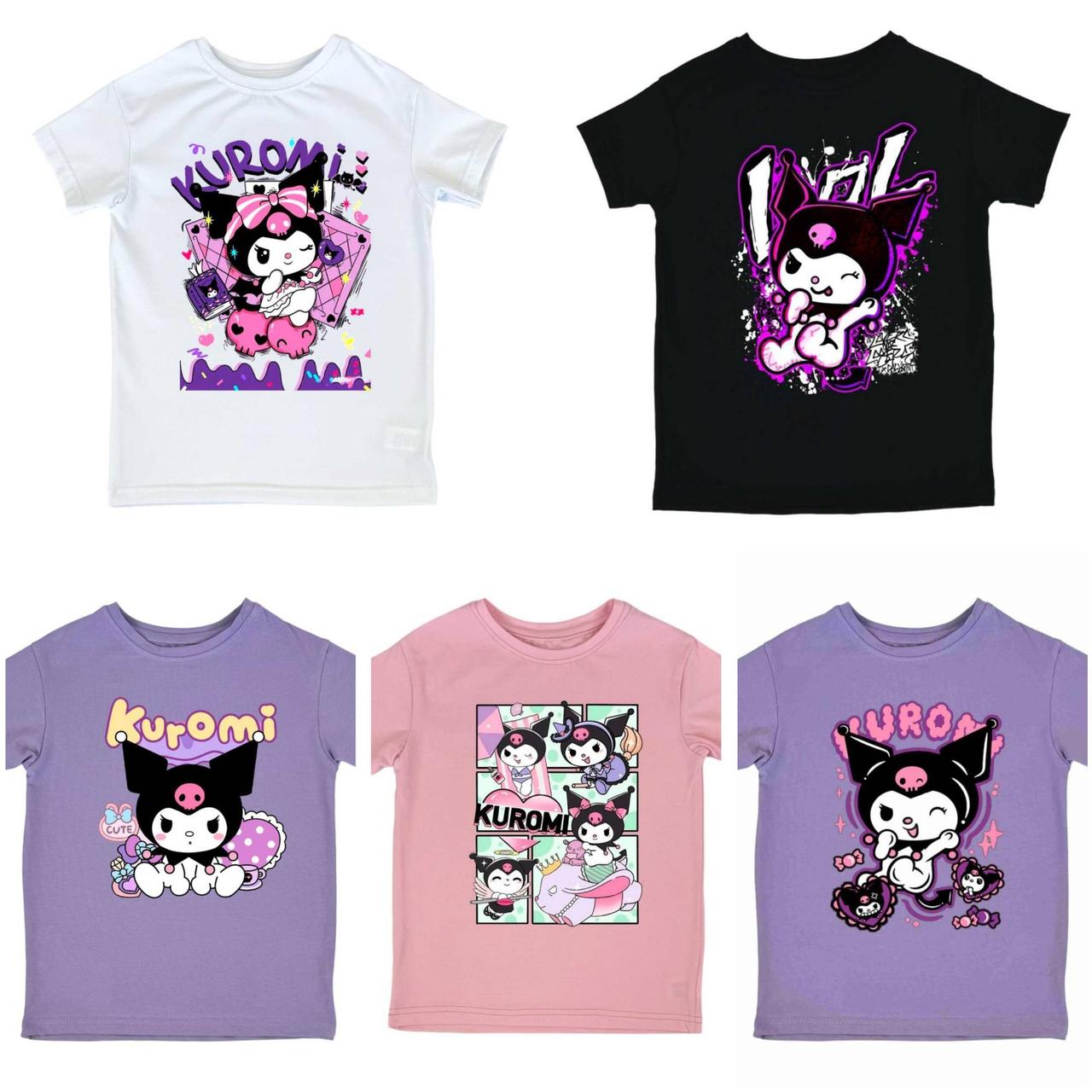 Футболки Куромі, бавовна, Україна, для дівчаток