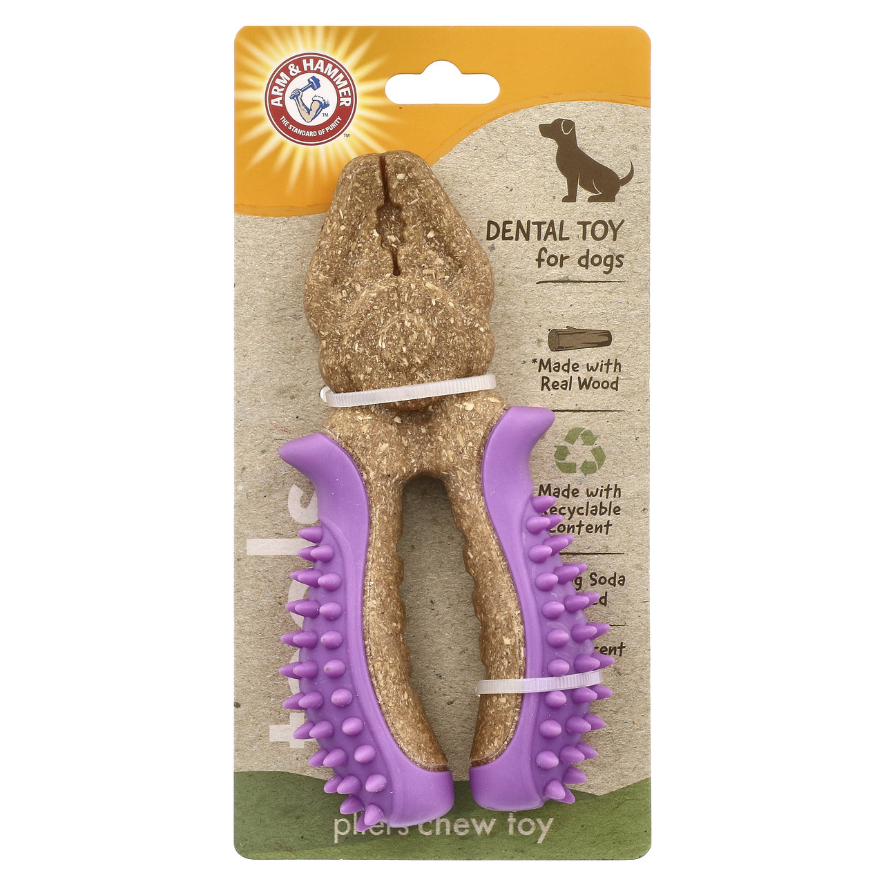 Arm&Hammer, Стоматологічна іграшка для собак, плоскогубці, 1 іграшка, Київ