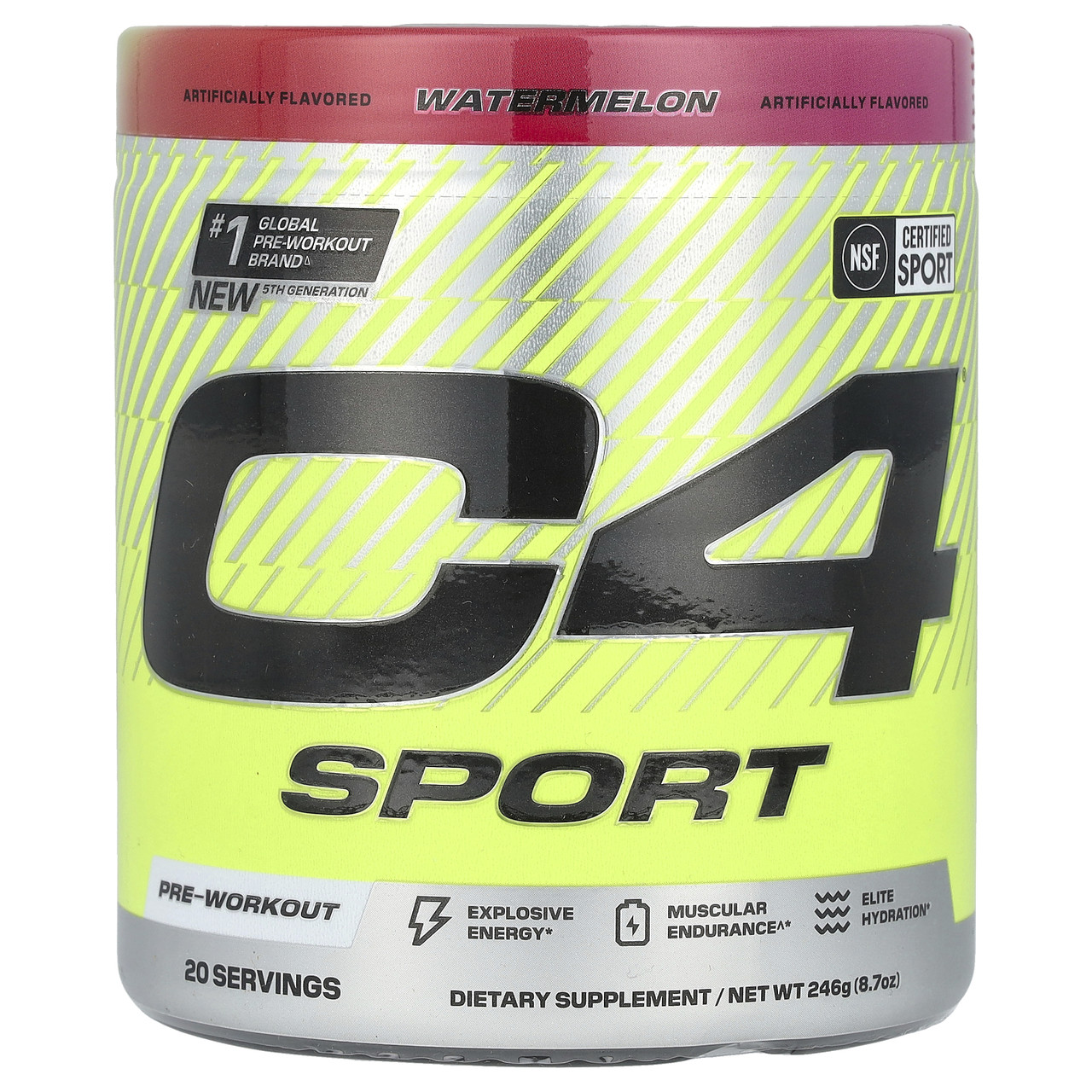 Cellucor, C4 Sport, перед тренуванням, кавуном, 246 г (8,7 унції) Київ, Київ