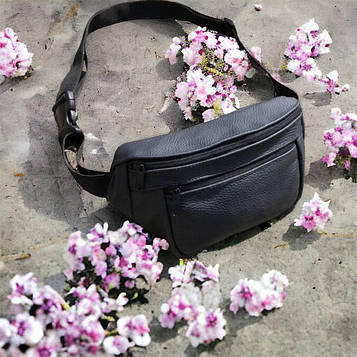 Комплект: шкіряна бананка + тактичний ліхтар