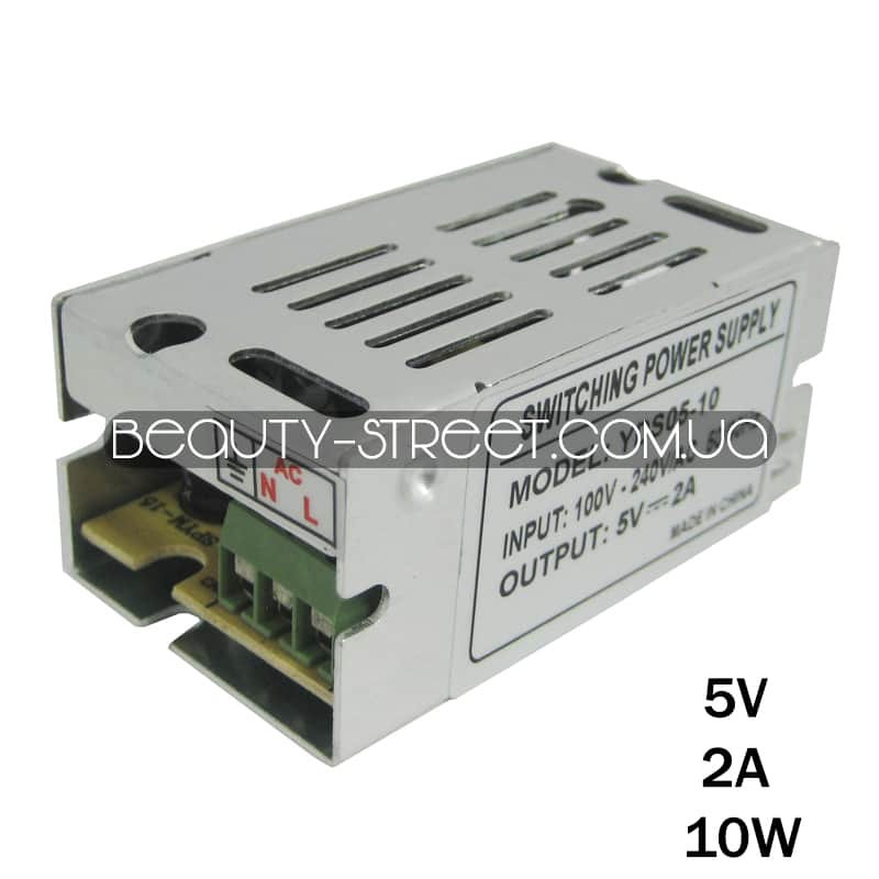 Блок живлення для LED YDS05-10 5V 2A 10W (B)