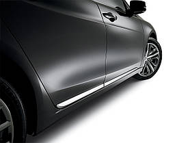 Acura TLX 2015-2020 Хромові молдинги на двері передні задні Нові Оригінал